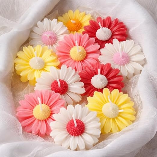 EBLOOMING Daisy Scented Floating Candles